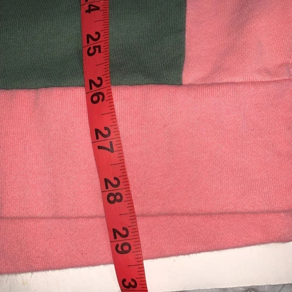Free Assembly Girls‎ Long Hoodie Dress Pink/Green XXL